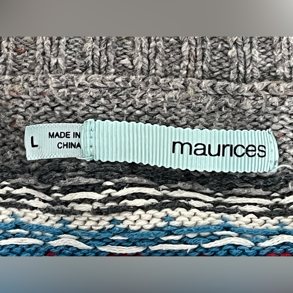 Maurices Size L Longsleeve‎ Sweater. - Picture 7 of 11